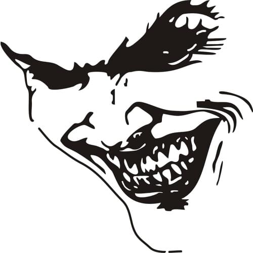 POOMOO * funny smile face wall stickers quotes wall stickers home decor living room bedroom mural art waterproof wallpaper