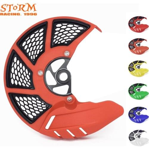 Front Brake Disc Rotor Guard Protector Cover For SX SX-F XC XC-F EXC EXC-F TC FC 125 250 300 350 400 450 501 TE FE TX FX 125-450