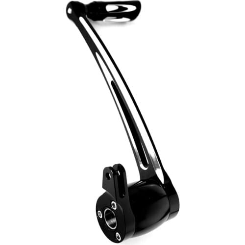 Shallow Cut Brake Arm Lever W/ Peg Pedal For Harley Electra Street Tri Glide FLHX FLH/T 2008-2013 Models