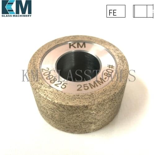 Free Shipping!KM 50x22xFE12/15/19/25mm Flat edge (1A1)Peripheral Daimond wheels,Grinding wheel,For glass grinding machine