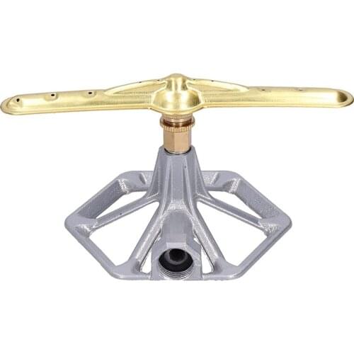 Plant Irrigation Sprinkler Metal Material 360 Degree Rotation for Garden Farm Tools for Vegetation Crop Irrigation