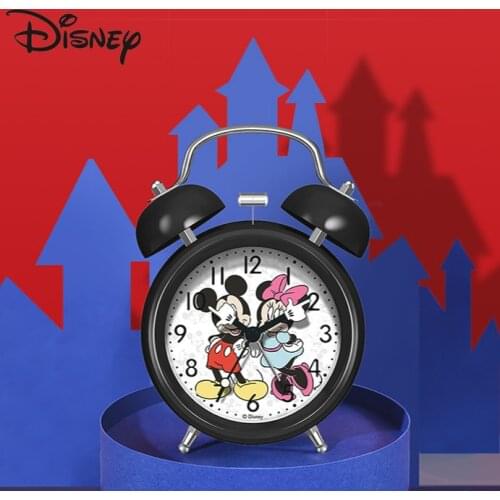 2021 Disney Mini Alarm Clock for Girls, Cartoon, Children, Mute Students, Bedside Clock, digital clock