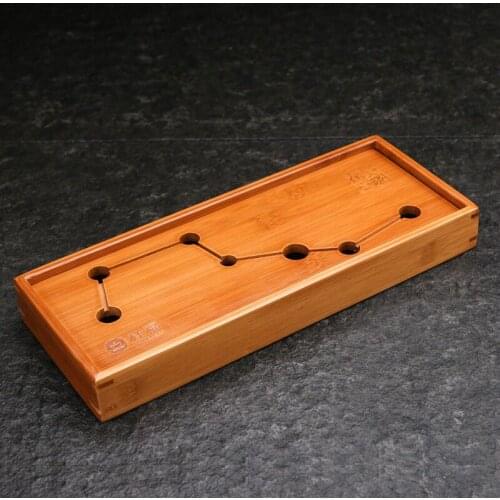 "KingTeaMall" Bamboo Tea Tray for Chinese Gongfu Cha, "The Big Dipper" Teawares, Teasets, Teatools, Gifts
