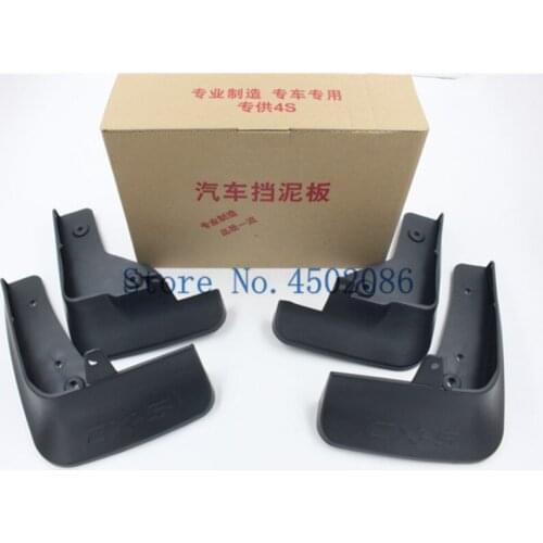 ABS plastic Mud Flaps Splash Guard fender for Mazda CX-5 cx5 2017 2018 Second generation Car styling