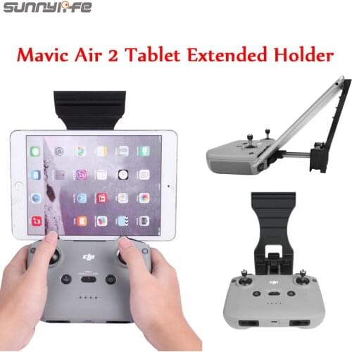 Sunnylife Mavic MINI 2 Remote Controller Tablet Holder Adjustable Tablet Extended Bracket Clip for Mavic Air 2 Drone Accessories