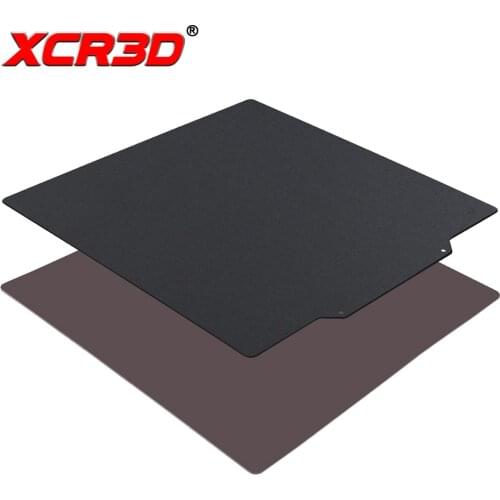 XCR 3D Printer Parts PEI Powder Coated Frosted Spring Steel Sheet Build Plate Base 220/235/310/410mm Heat bed Print For Ender 3