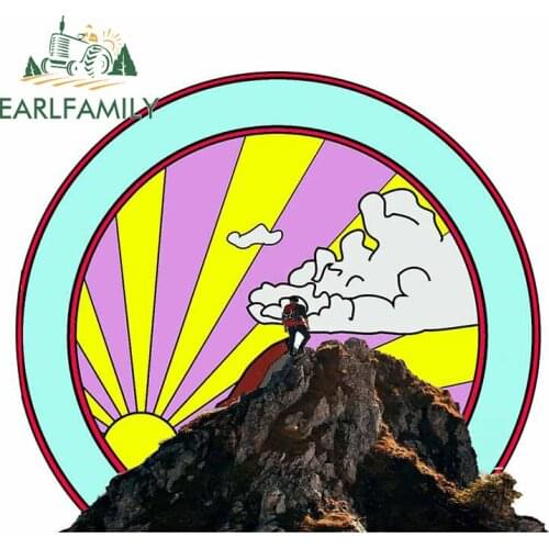 EARLFAMILY 13cm x 11.2cm for Mountains Are Calling Me Baseball Car Sticker Motorcycle Helmet Creative Personality Laptop Decal