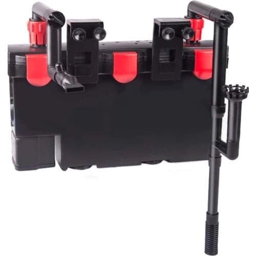 Aquarium Filter External Hanging Aquarium Fish Waterfall Filter Air Pump Oxygen Setup Mini Silent Indoor Tank Filters