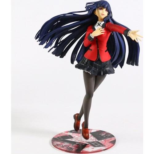 Kakegurui Jabami Yumeko 1/8 Scale PVC Figure Toy Collection Model Statue
