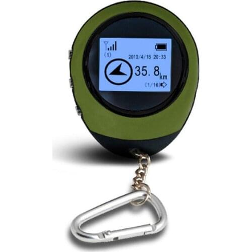 Rechargeable Mini GPS Navigation Locator GPS Receiver Anti-Lost Waterproof Handheld GPS Electronic Compass For Outdoor Travel