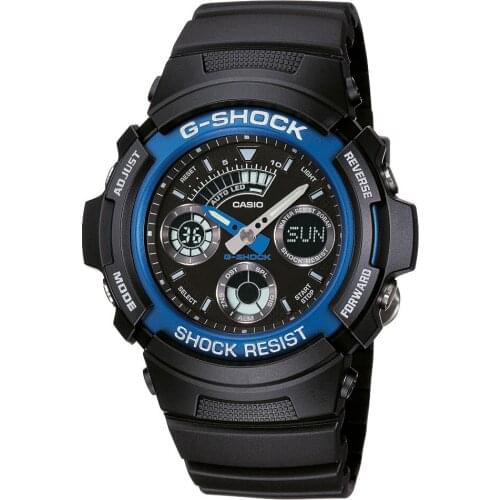 Casio AW-591-2ADR Men Wristwatch Clock