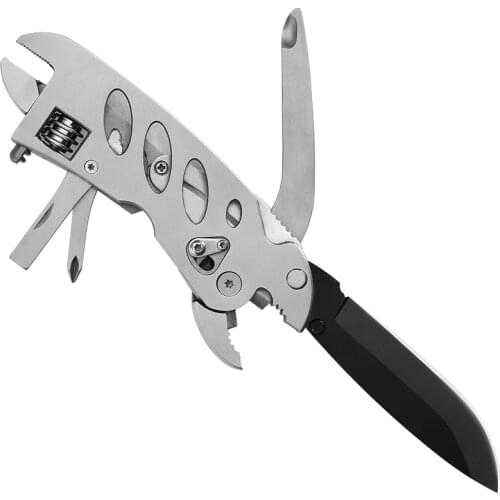 Mack Walker Multi Tool Set Adjustable Screwdriver Wrench Jaw Pliers Survival Emergency Gear for Travel Camping and Hiking