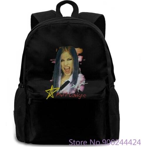 NEW Avril Lavigne Rock Tour Original women men backpack laptop travel school adult student