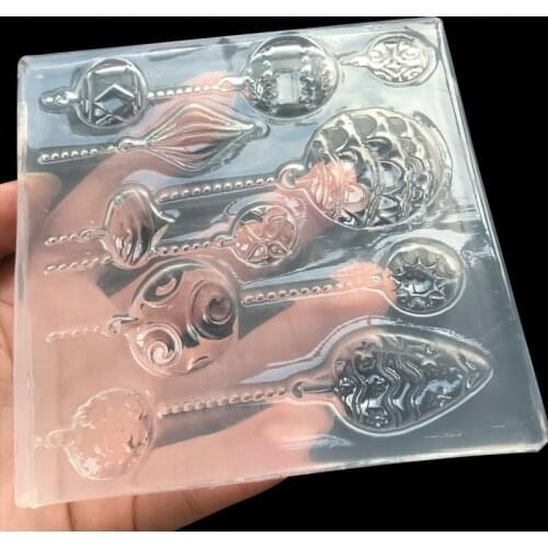 Full Mirror Christmas Color Ball Balloon Silicone Epoxy Mold 16345