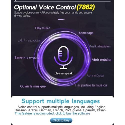 Navifans AI Voice Control Software kinds Languages Selection Only Sell With Raido NOT ALONE