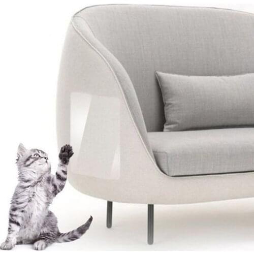 Anti Cat Scratching Sofa Protector Kitten Scratch Clear Sticker Sticky Tape Roll Home Furniture Protect Cover
