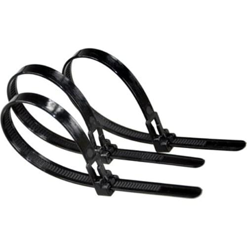 Releasable cable tie repeated use plastic nylon unlock cable tie