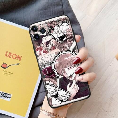 Jujutsu kaisen toge inumaki anime silicone Phone Case FOR iPhone Se 6 6s 7 8 Plus X Xr Xs 11 12 Mini Pro Max Glass Cover Shell