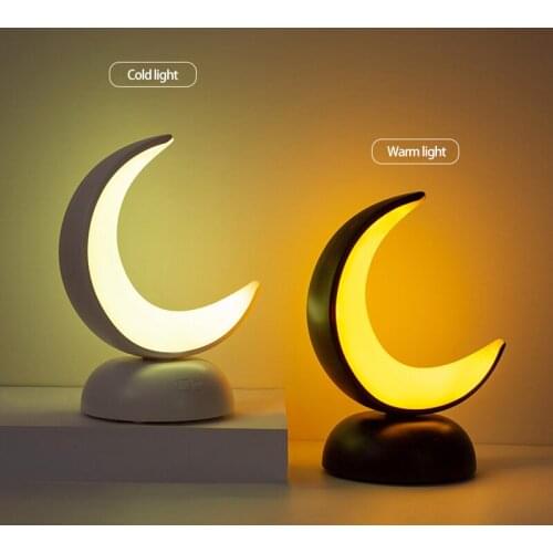 LED Night Light Moon aromatherapy night Lamp Creative portable bedroom dormitory bedside desktop Decorion Children Gift