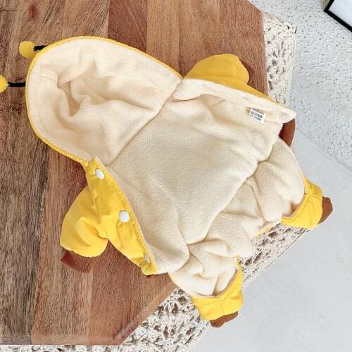 Warm Pet Clothing Winter Dog Jumpsuit Coat Outfit Puppy Outerwear Small Dog Clothes Yorkies Pomeranian Poodle Dog Costume Pants