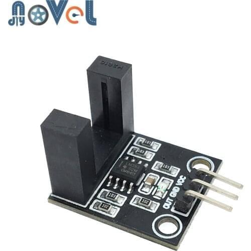 10Pcs Through-Beam Counting Sensor Module LM393 Motor Speed Photoelectric Electric Counter Groove Coupler Module