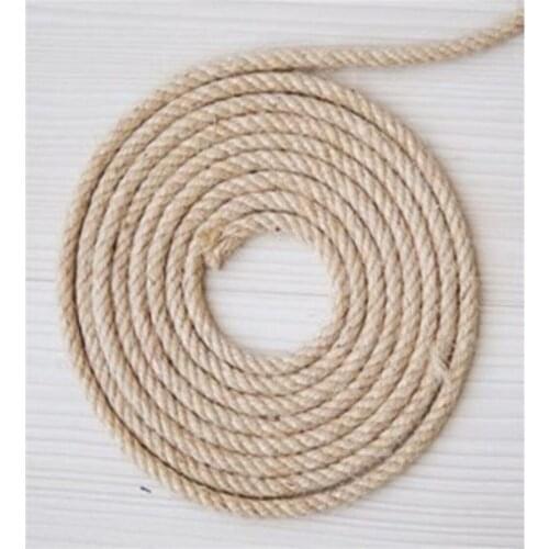 100 Meters Natural Vintage Jute Rope Cord String Twine Burlap Ribbon Crafts Sewing DIY Hemp Wedding Party Decoration 2021 New