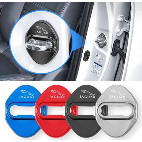Car Anti Rust Door Lock Cover Auto Protect Accessories For Jaguar XF XJ XFR XKR S-Type F-Type X-Type F-Pace I-Pace E-Pace XJR XE