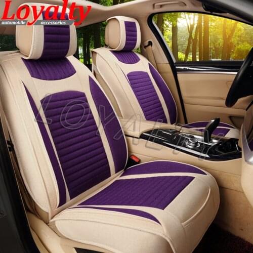 Loyalty Cover Linen Universal Size 5 Seat Car Cushion For Chevrolet Cruze Aveo Captiva Lacetti Spark Sonic Orlando Trax
