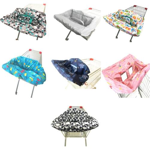 Shopping Cart Cover Protection Baby Kid Dining Chair Seat bag Infant Chair Cart Seat Cover Reusable Tote Children Carriage Cover