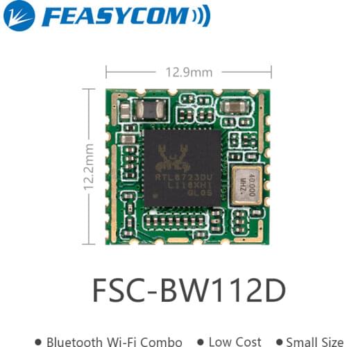 Feasycom Bluetooth WiFi Combo Module Realtek RTL8723DU USB 2.0 interface Realtek USB WiFI Module