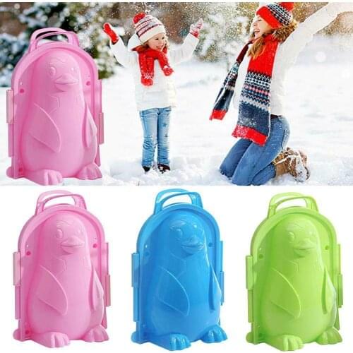 Snow Mold Snowball Maker Clip Snow Sand Mould Tool Toy for Children Kids Outdoor Winter EIG88