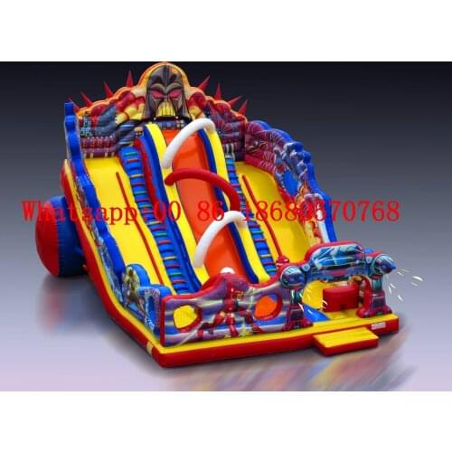 China Guangzhou) Factory direct inflatable slide / castle / trampoline/Air plane slide YLY-Y21