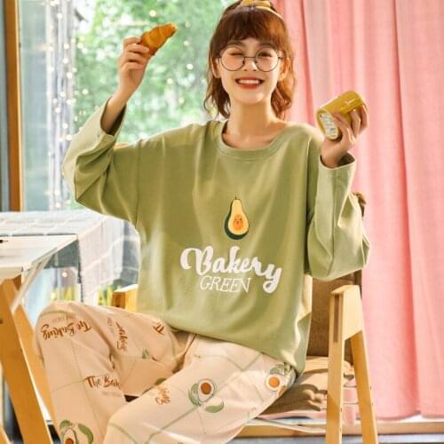 Женские хлопковые пижамы LUOYIMENG China At AliExpress