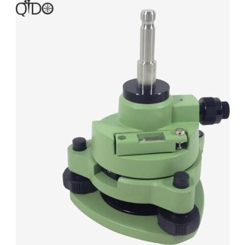 New Green Three Jaw Tribrach Adapter With Optical Plummet For Leica total stations prism