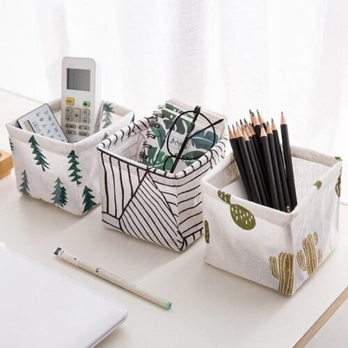 Pop Desktop Storage Basket Sundries Underwear Toy Storage Box Cosmetic Book Organizer Stationery Container Laundry Basket