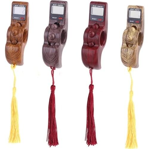 Portable Spiral Handheld Manual Digital Beads Counter One Key Reset Finger Toy