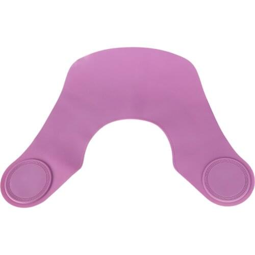 Professional Hairdressing Collar Home Salon Kids Adults Mat Wrapped Stylist Silicone Neck Protector Hair Cut Guard Soft Dyeing