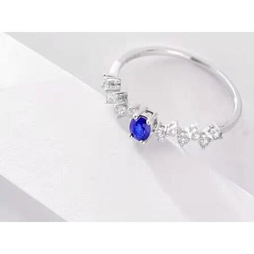 Кольца с сапфирами Qyi China At AliExpress