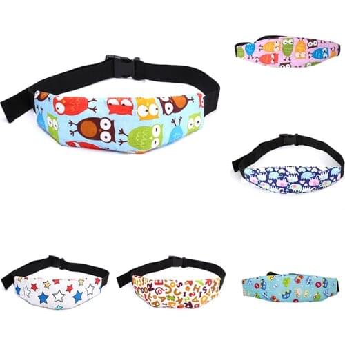 Baby Kid Head Support Holder Adjustable Safety Nap Aid Stroller Car Seat Sleep Nap Holder Belt Pad Strap Sleeping Belt