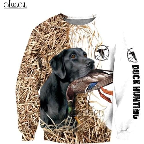 HX Beautiful Hunting Duck 3D Printed Hoodie Men Sweatshirt Unisex Streetwear Zip Pullover Casual Jacket Tracksuits Drop Shipping