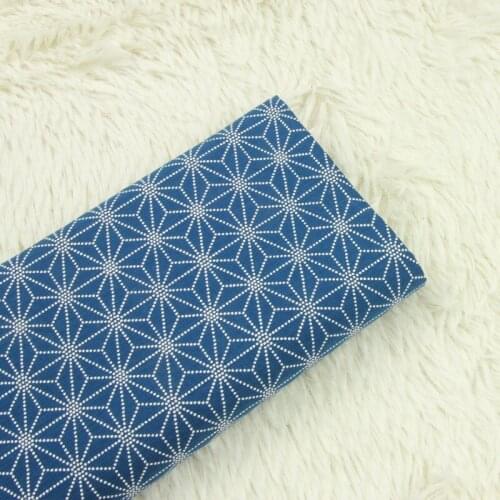 High quality cotton patchwork Geometric figure stamping printing tissu coton Handmade DIY patchwork bag clothing fabric