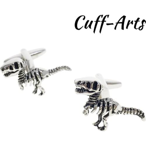 Cufflinks for Mens T Rex Dinosaur Cufflinks Gifts for Men Shirt Cuff links Bijoux Homme Bouton De Manchette by Cuffarts C10230