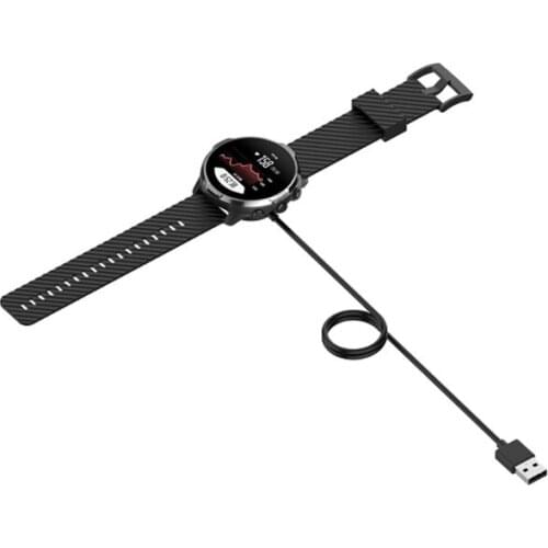 USB Charger Clip Cradle Cable Charging Dock Station for -Suunto 7 Smart Watch