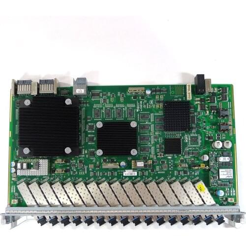 ZT E 16 port GPON card ZXA10 GFGH with 16 SFP modules for OLT C600