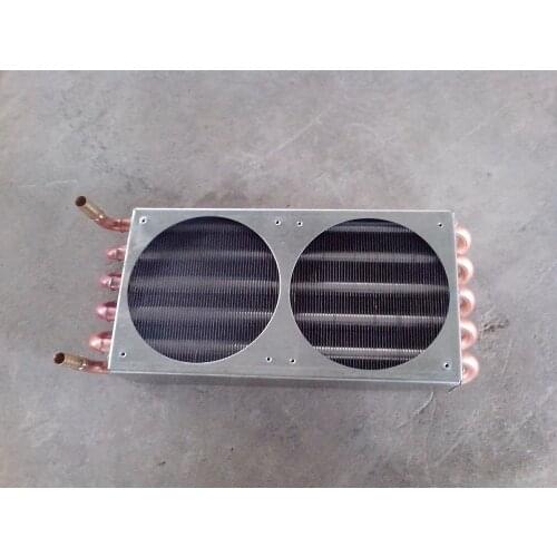 300*130*50mm Computer water cooling Water cooled row double fan 240 thickened with pagoda joint or 2 point connector 1/4' thread