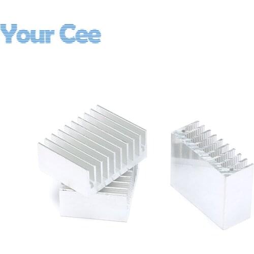 5 pcs 45*35*18mm Heatsink Cooling Fin Radiator Aluminum Cooler Heat Sink for LED, Power IC Transistor, Module PBC 45X35X18mm