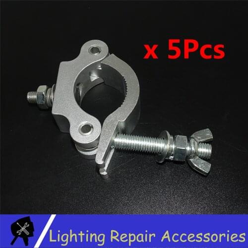 5Pcs/lots Fixture Steel Pipe Truss For Stage Light Moving Head Light Beam Light Hook Pipe Diameter 48-51mm Aluminum Light Hook