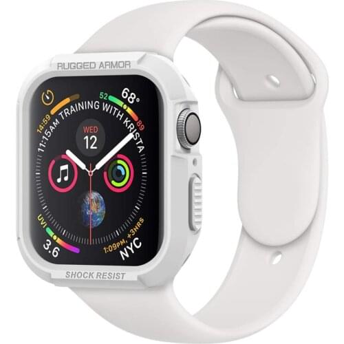 Watch case for apple watch 44mm 40mm 42mm Rugged Armor Protective cover for iwatch 6/5/SE/4/3/2 soft Shockproof Protector bumper