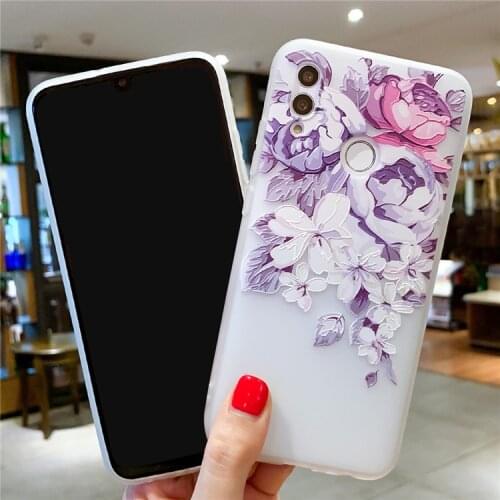 Beautiful 3D Flower Phone Case For Samsung A10S A50 A10 A20 A20E A40 A60 A70 M40 Shockproof Case For Samsung S10E S10 Plus Case