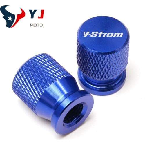 For VSTROM DL250 DL650 V-Strom DL1000 DL 650 1000 XT Motorcycle CNC Accessories Wheel Tire Valve Stem Caps Airtight Covers